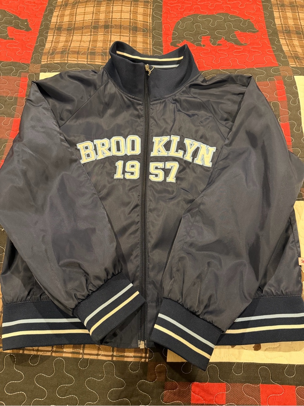 Steve Madden Brooklyn 1957' Zip-Front Jacket